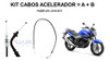Cabo De Acelerador Duplo A+b Fazer 250 2016-2017 1