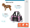 Bolsa Transporte Pet Viagem Cabine Cães E Gatos Aviação Mala 3