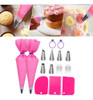 5 Conjunto De De Saco De Confeitar Para Decoração De Rosa 6
