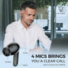 Hyyeosd Auriculares Inalámbricos Bluetooth Con 4