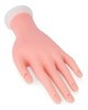 Mão Para Treino Manicure Silicone Unhas Gel Dedo Pratica 0