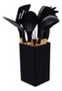 Set 11 Utensilios Cocina Silicona Mango Madera Carol 3