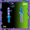 Fun Central Espada De Juguete De 8 Bits Con Luz 1