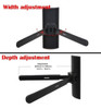 Soporte De Pared Para Dvd Dvr Vcr Videosecu Ajustable Negro 1