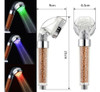 Negativo Ion Led Baño Ducha Regadera Cabeza Sensor 3 Color P 2