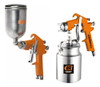 Combo De Pistola Neumatica Succion Y Gravedad Metalica Lq 0