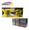 4 Unid Porta Cd Modular Newness Capacidade Para 45 Cd´s 2