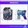 Burbujero Pistola Automatico Futuristica Luz Pila Burbujas 6