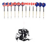 Dardos De Punta Blanda De 12pcs De Dartboard Electrónico Con 0