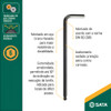 Chave Hexagonal Abaulada 9/64  St84804l Sata 3