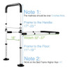 ~? Landtale Bed Assist Rails Ajustable, Mango De Cama De Seg 1