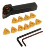 Suporte Para Ferramenta De Torneamento 100 Torno 10 Peças 2