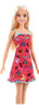 Muñeca Barbie Basica Vestido Rosa Mariposas Original 1