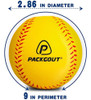 Packgout Pelotas De Béisbol Suaves, Pelotas De 3