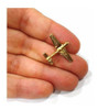 Pim Bótom Broche Pin Avião Aviação Modelo 15 Folheado A Ouro 1