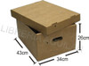 Cajas Estilo Americano Archivo Reforzada 43x34x26 Alto 0