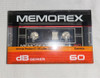 Cassette Virgen Memorex Db 60 0