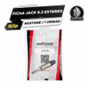 Ficha Conector Plug Estereo 6.3 - Roxtone Rj3p 3
