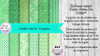 Papeles Digitales Fondos Shabby Chic Verde B1 1