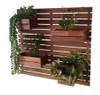 Floreira Jardim Vertical 70 X 70 - Em Madeira Eucalipto 0