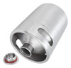 Mini Barril Inox Para Cerveja 2 L Keg Growler Chopp Chopeira 1