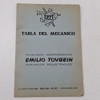 Libro Tabla Del Mecanico Pdf Herramientas De Torno Tovbein 0