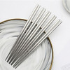Palitos De Sushi Chopsticks De Acero Inox Auténticos Hashi 1