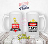 Plantillas Para Sublimar Chops Simpsons Dia Del Padre Chop 1