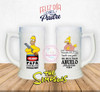 Plantillas Para Sublimar Chops Simpsons Dia Del Padre Chop 5