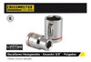 Bocallave Hexagonal 7/16'' Encastre 3/8'' Crossmaster 1