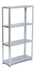 Estantería Metálica 142 Cm - 4 Estantes Galvanizada 0