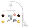 Berço Musical Móvel Com Brinquedos Giratórios Pendurados D 0