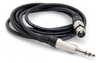 Cable Audio Adaptador Canon Xlr Hembra A Plug Balanceado 1mt 1