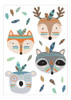 Wallsticker Caritas 50x70cm Muresco 0