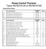 Tiristor Control De Fase Westcode No782ys160 1