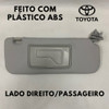 Tapa-sol Corolla Xei 2005 Cinza Lado Passageiro 1
