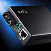 Convertidor Cudy Mc100sa-20 Ethernet/sfp Multimod Fullduplex 4