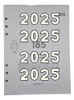 Repuesto Agenda Morgan 2020 185 Solo Cuerpo 0