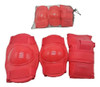 Kit Infantil De Proteccion Coderas Y Rodillera Rojo Tut 0