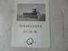 Folleto Maquinaria Germor Tractor Antiguo Sembradora Sc2428 0