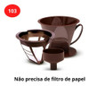 Coador De Café 103 Reutilizável Com Filtro E Suporte 1