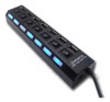 Hub Adaptador Usb 2.0 Multi 7 Portas Plug And Play Extensor 6