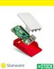 Gabinete Carcasa Raspberry Pi 4 Oficial Blanco Rojo Abs M2 1