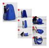 Carpa Baño Autoarmable Para Inodoro + Ducha 12 Volt 7