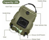 Bolsa De Ducha Solar Portatil Camping Playa Pesca 20 Lts. Ge 2