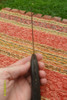 Antiguo Cuchillo Cuchilla Cocina Buen Filo, Empuñadura Ébano 7