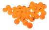 50pcs 40mm Pong Ball Lucky Gaming Lottery Número 0