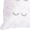 Travesseiro Bebê Branco Cílios 40cm X 28cm Papi 2