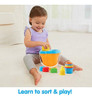 Kidoozie Stack 'n Sort - Juguete De Desarrollo Para Niños De 1