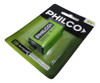 6 X Pilas Batería 9v Philco Alcalina 9 V 1